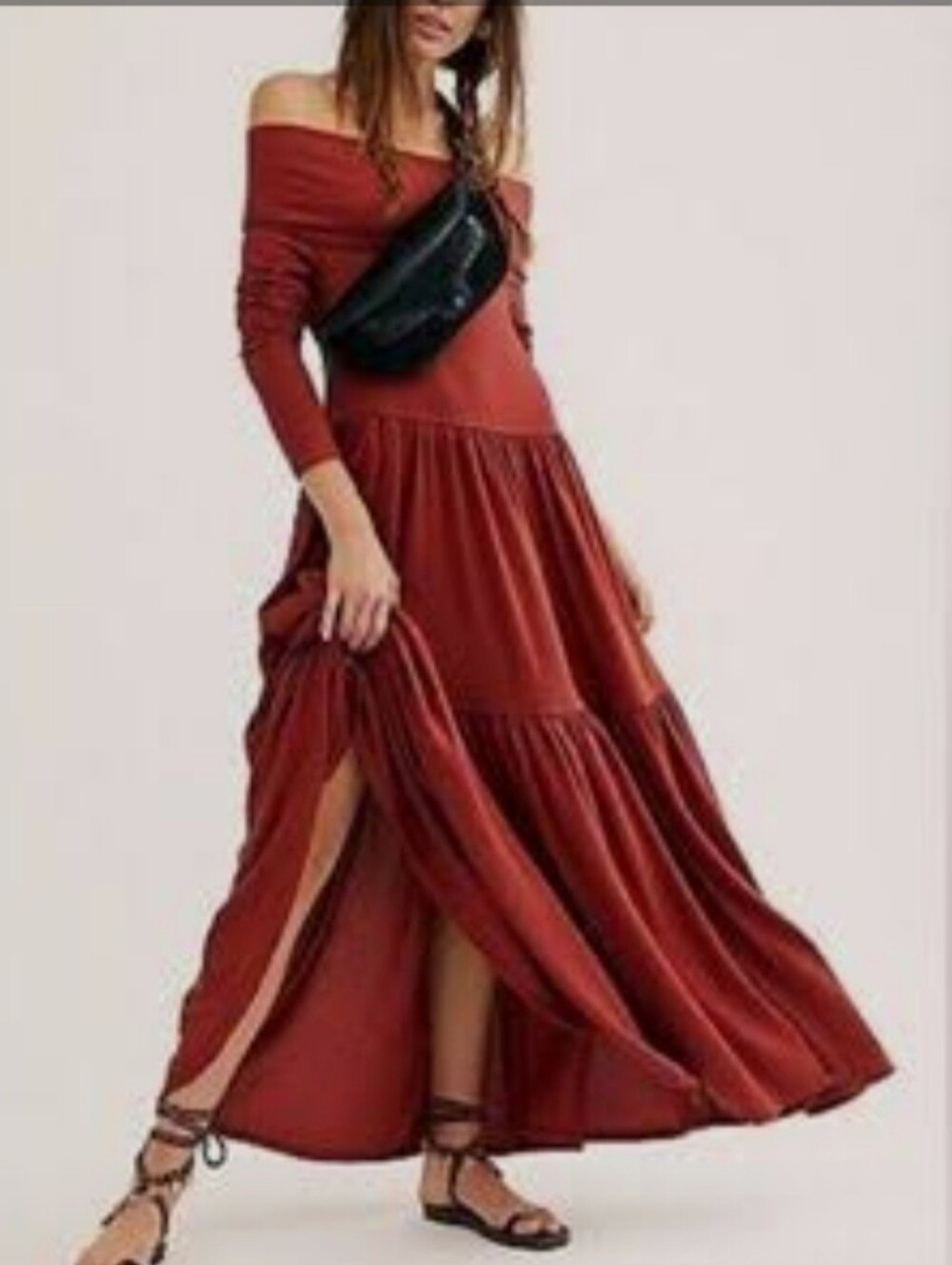 Free People Waffle Rib Knit Dress